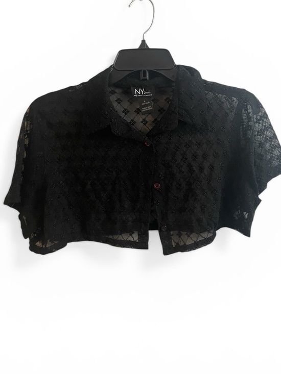 New York & Company Tops - Y2K New York & Company Mesh Crop button down